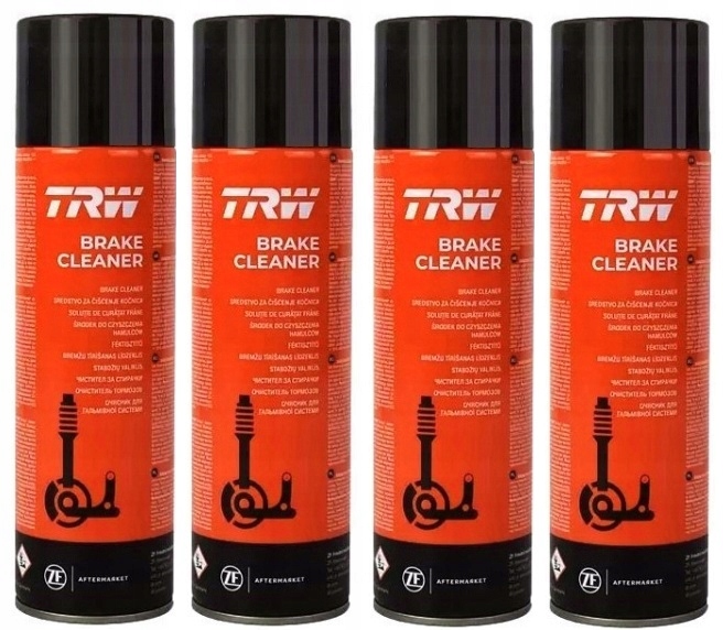 ZESTAW 4x TRW ZMYWACZ DO TARCZ HAMULCÓW - 500ML
