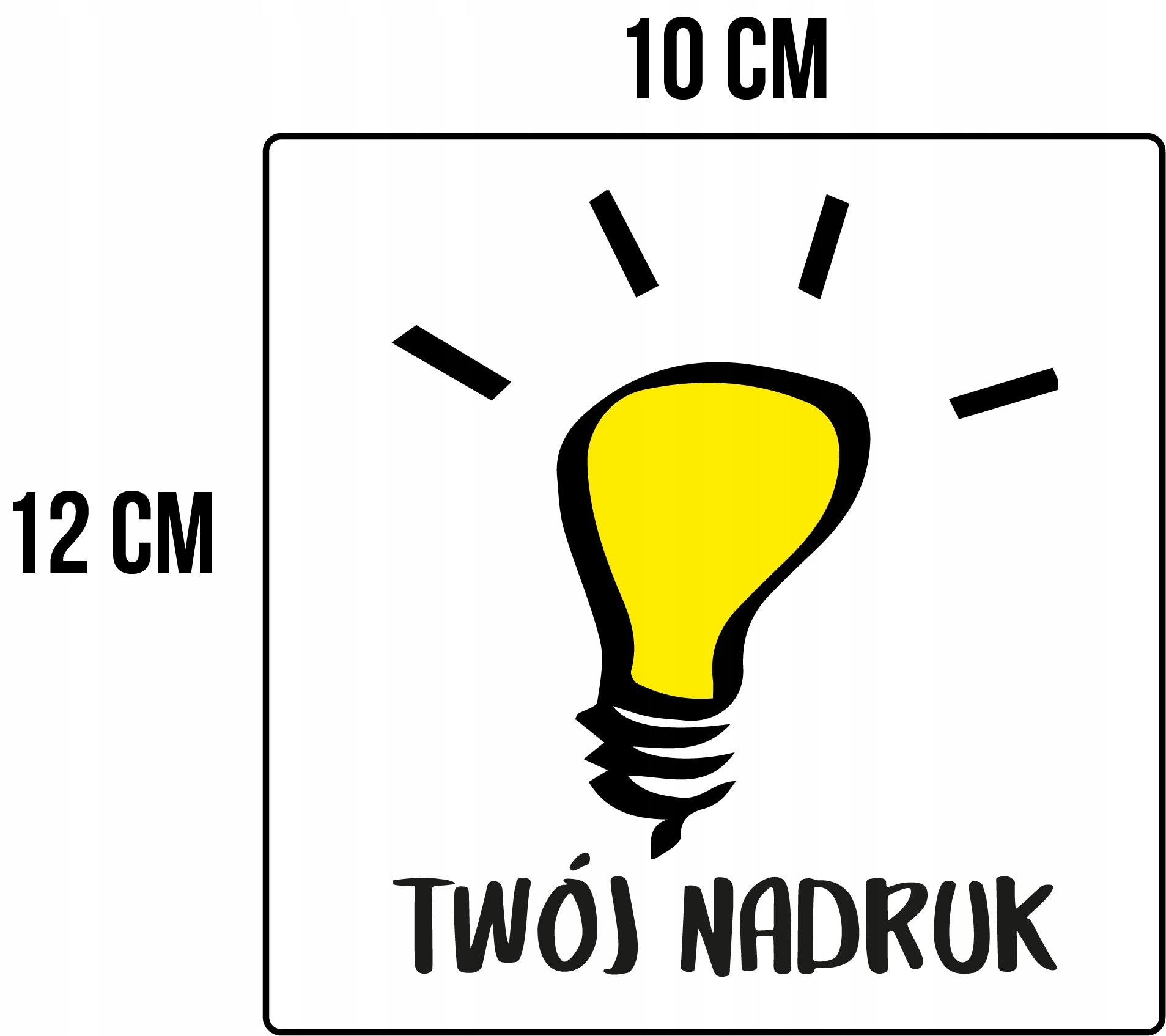 

Dodatkowy Nadruk A5 Na Białej Koszulce Kornit