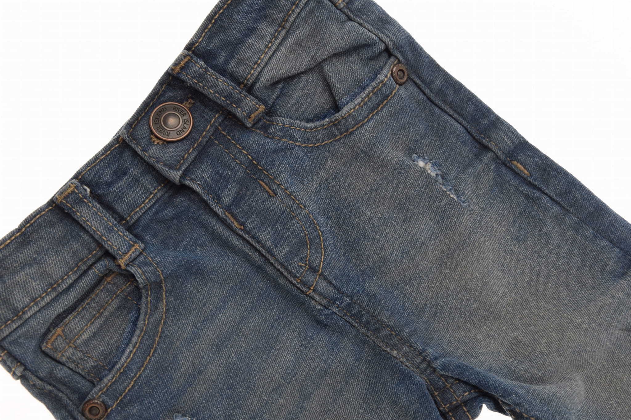 RIVER ISLAND spodnie chłopięce Jeansowe Rurki 68 Marka River Island