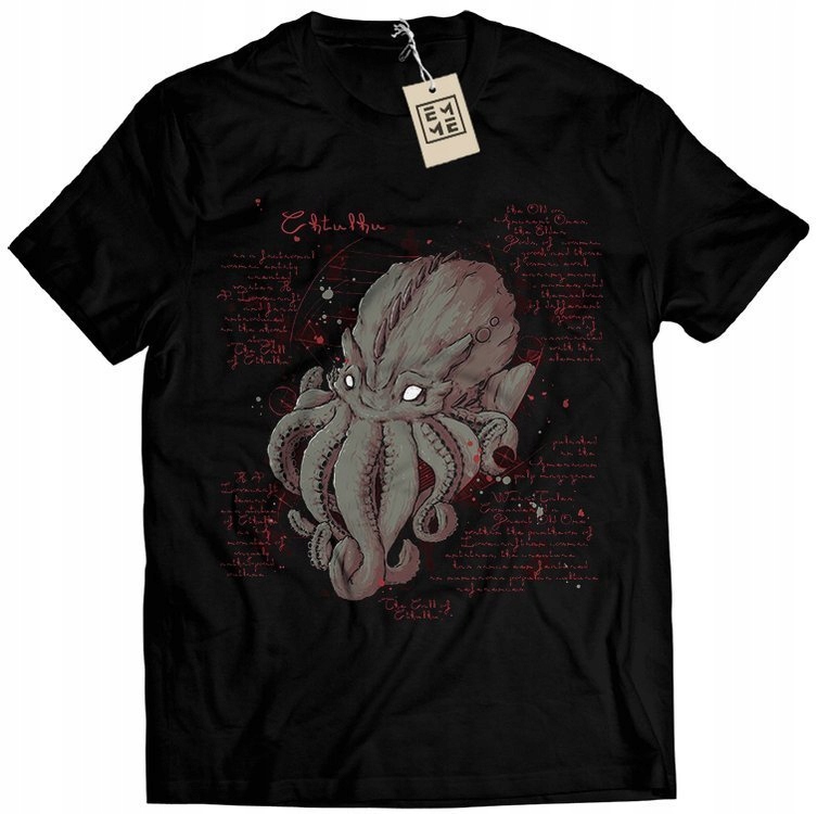 

Koszulka Cthulhu Lovecraft Horror M