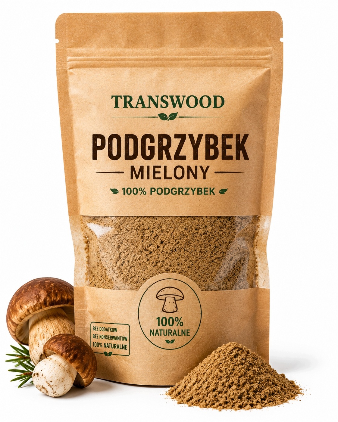 Podgrzybek mielony 100% naturalny – 100% grzybów 100g