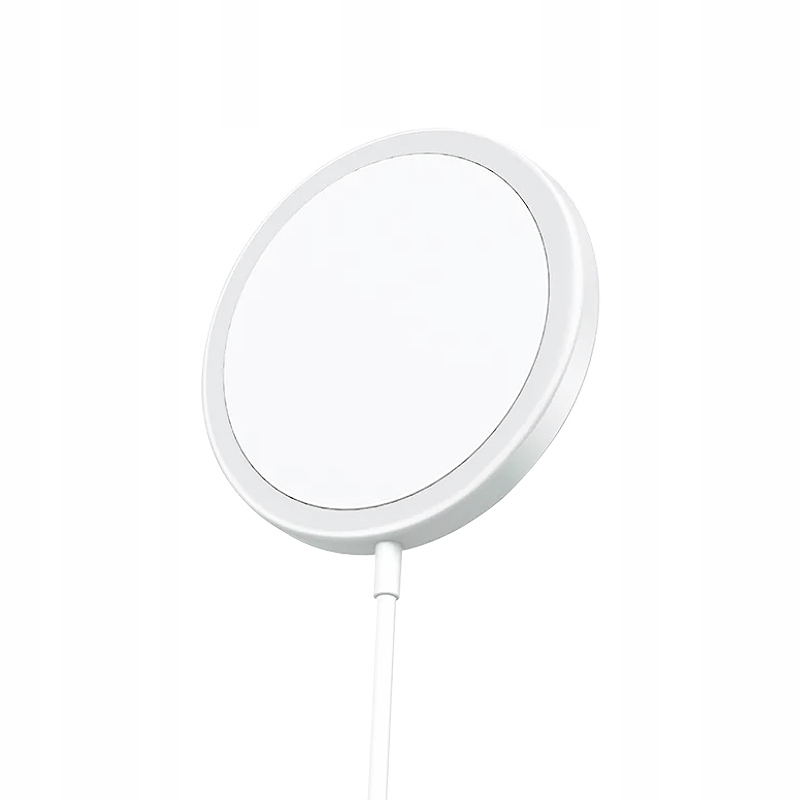 ŁADOWARKA INDUKCYJNA BEZPRZEWODOWA MAGSAFE 15W | BIAŁA MAGNETYCZNA Kod producenta PIL000423