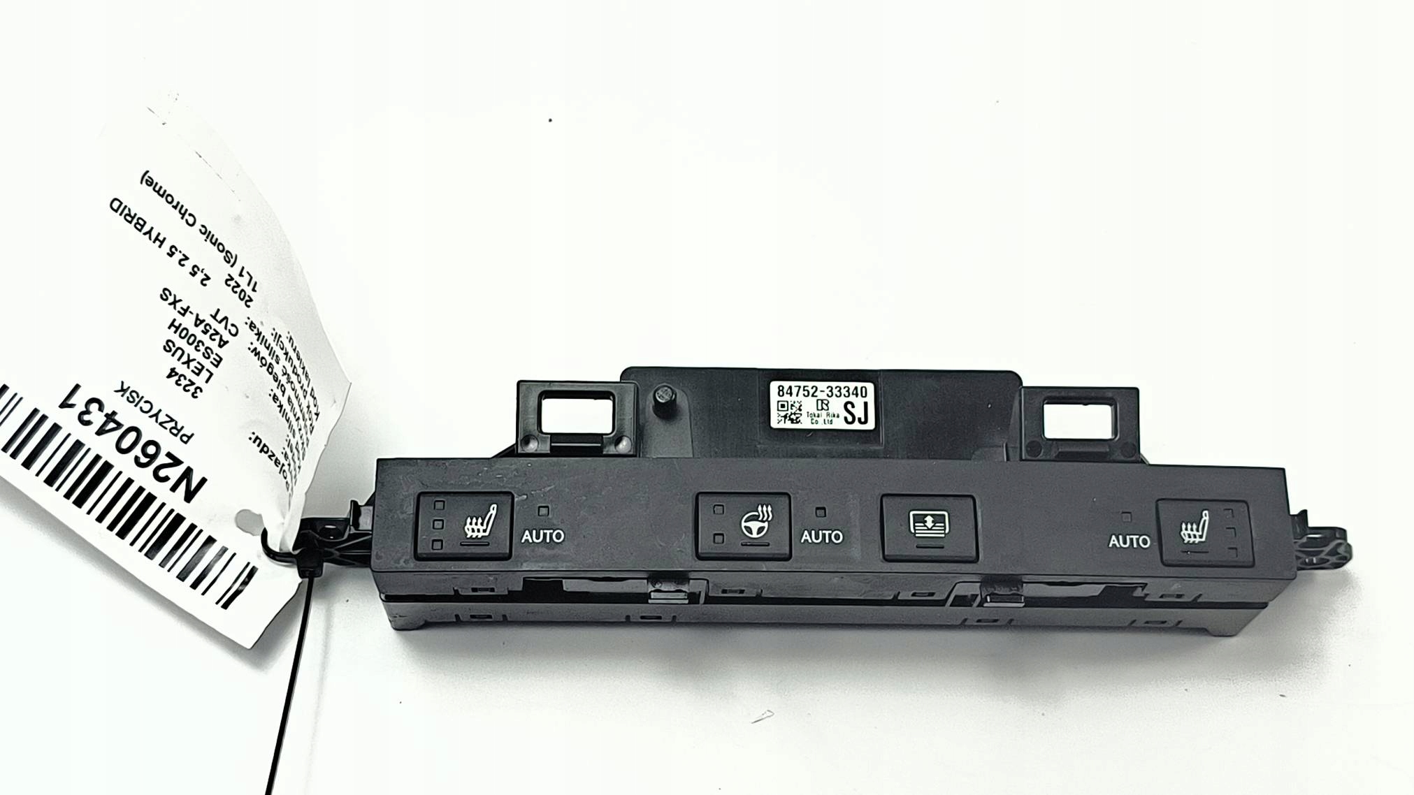 Schalter PANEL Hitzung Sitze 84752-33340 LEXUS ES300H VII