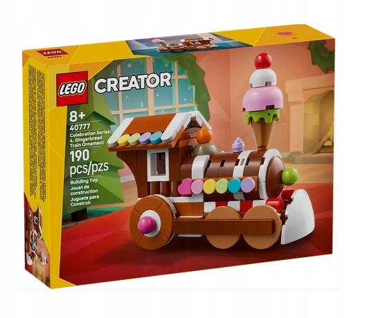 Lego 40777 Creator Ozdoba S Perníkovým Vlakem