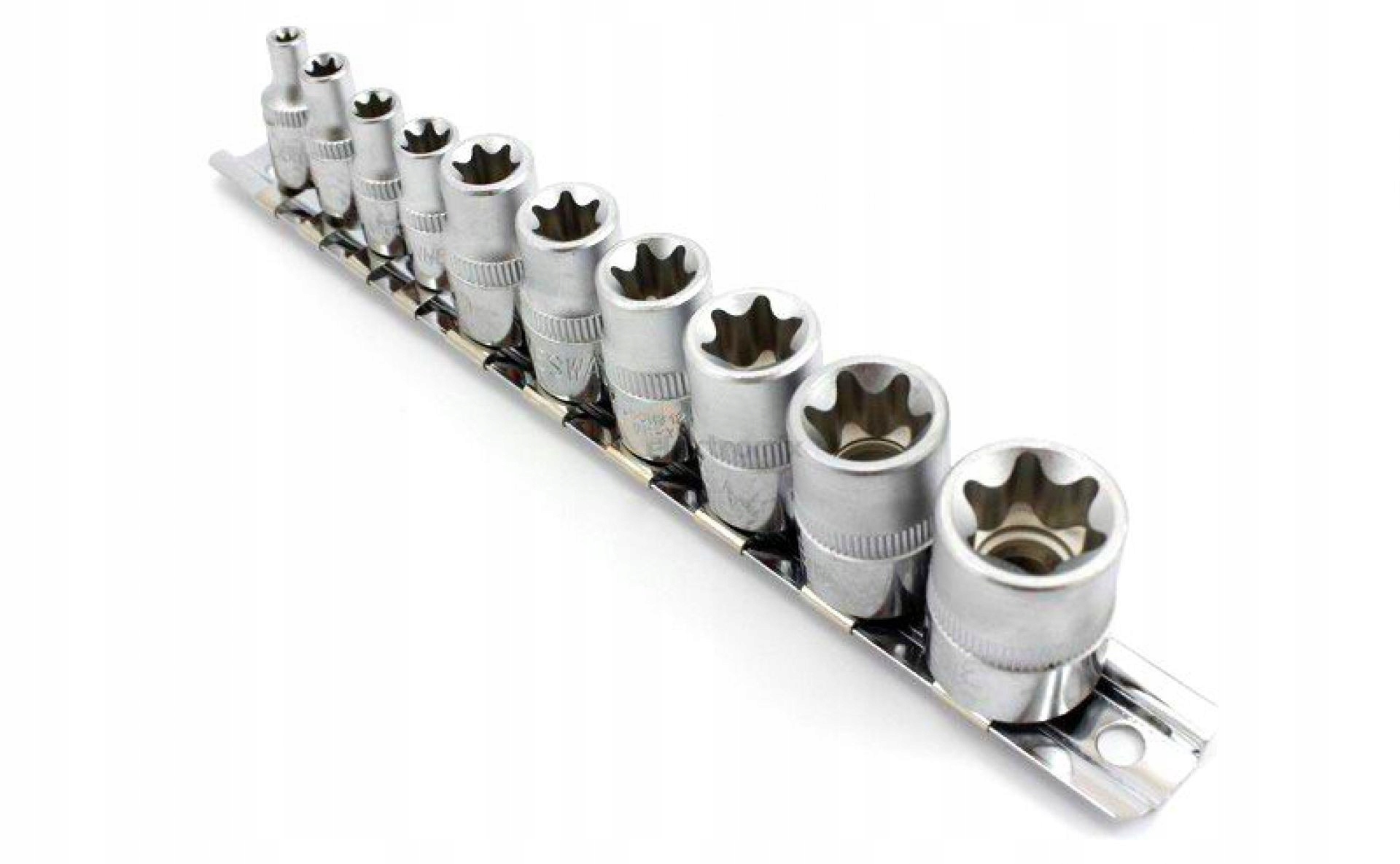 

Torx-e Nasadki Zestaw 10 Nasadek 1/4 3/8 Jonnesway
