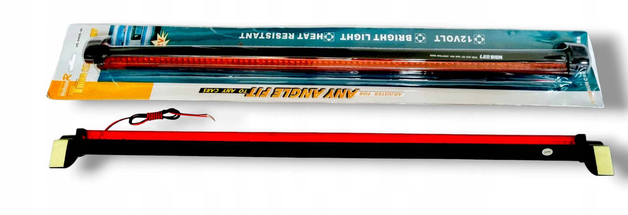 ŚWIATŁO STOP -LAMPA 60 DIÓD/LED- 48 cm Certyfikat CE MOCNE ŚWIATŁO Jakość części (zgodnie z GVO) Z - zamiennik