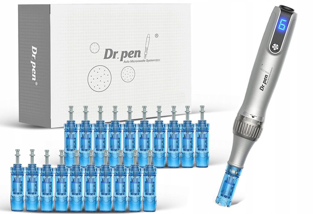 Dr Pen Dermapen M8S z 20 Kartridżami – i Bezprzewodowy