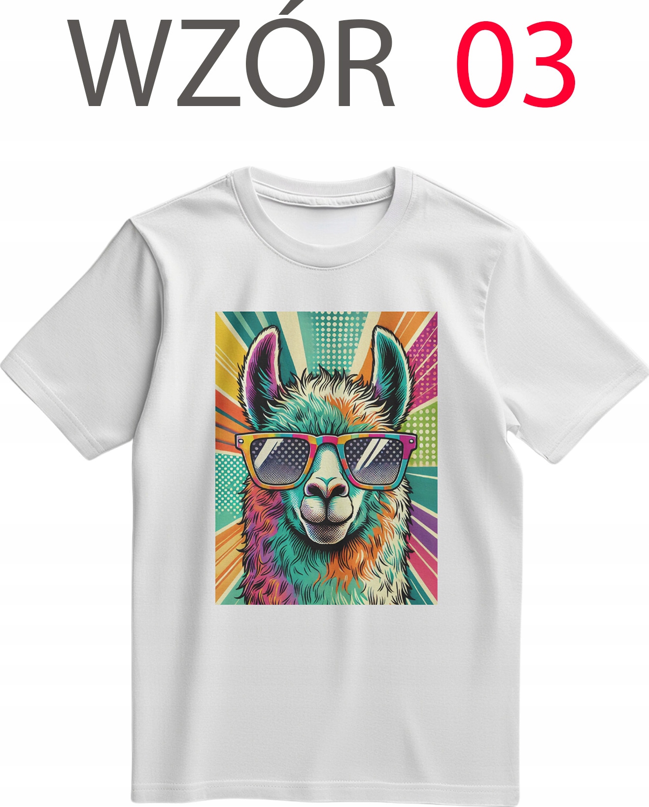 DÁMSKE TRIČKO LAMA NEON – FAREBNÁ GRAFIKA A VTIPNÁ POTLAČ Farba viacfarebná