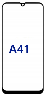 Szyba LCD przód z OCA Napraw Ekran Samsung A41