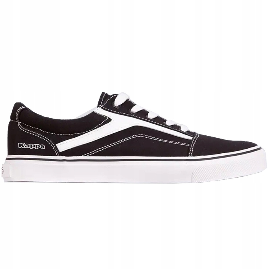 

Białe Czarne Tkanina Buty Trampki Kappa r.39