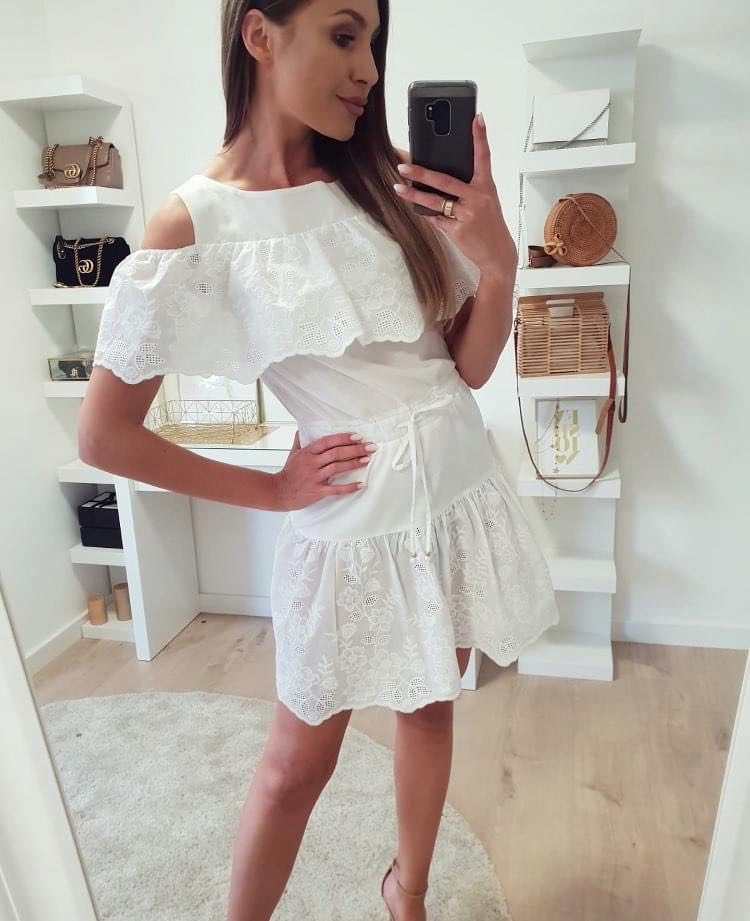 Šaty Bílá od firmy Lalous vel S