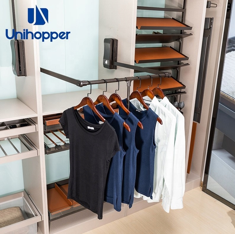 PANTOGRAF / WIESZAK DO SZAFY 450-600 MIĘKKI DOMYK Marka Grass-Hopper