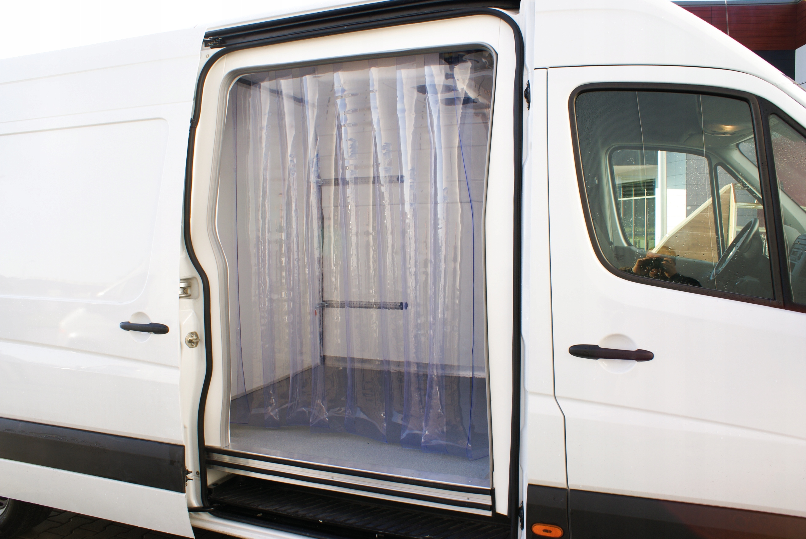 Kurtyna paskowa FOLIA PCV 86x190 Marka inny