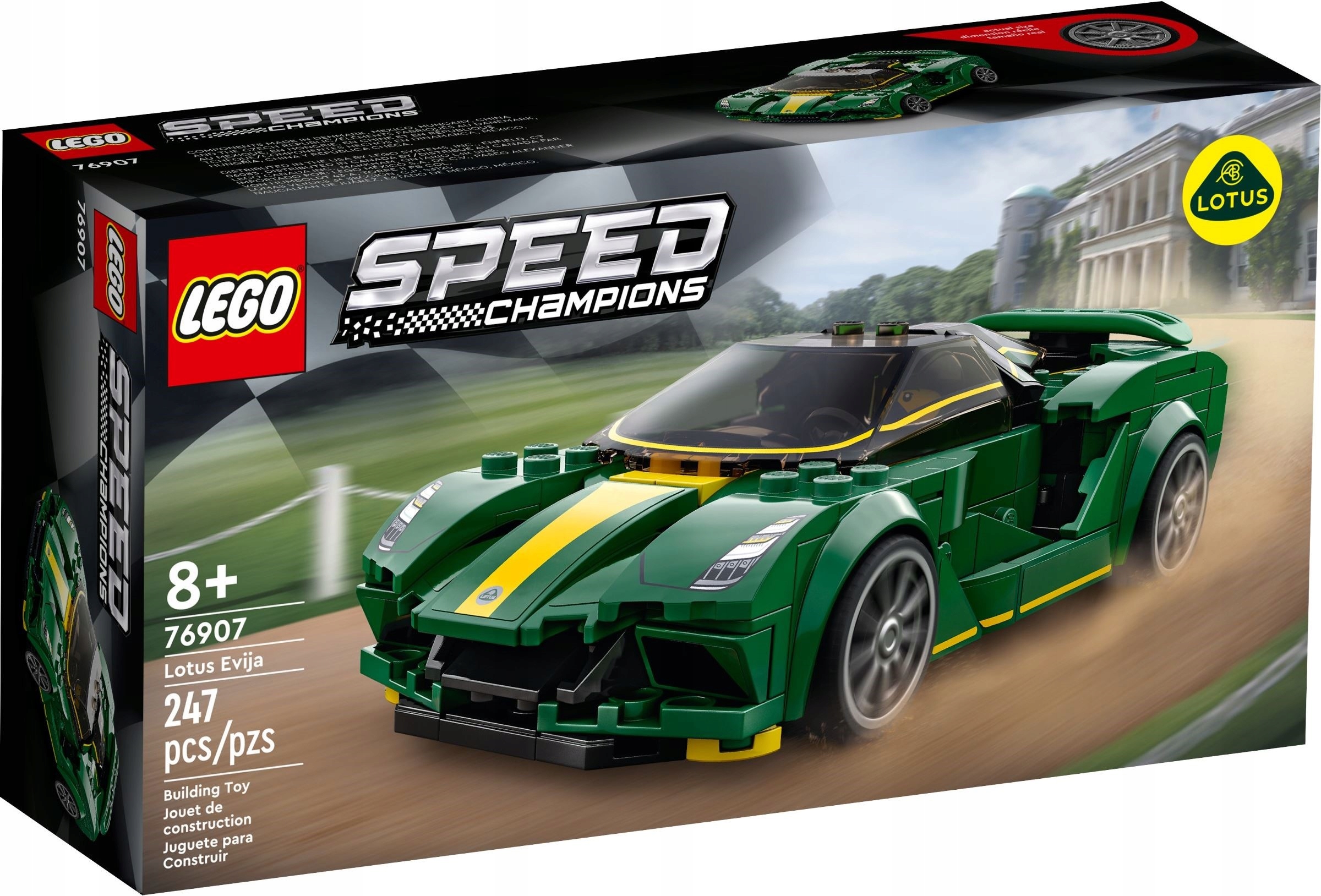 

Lego Speed Samochód Lotus Evija 76907 Auto