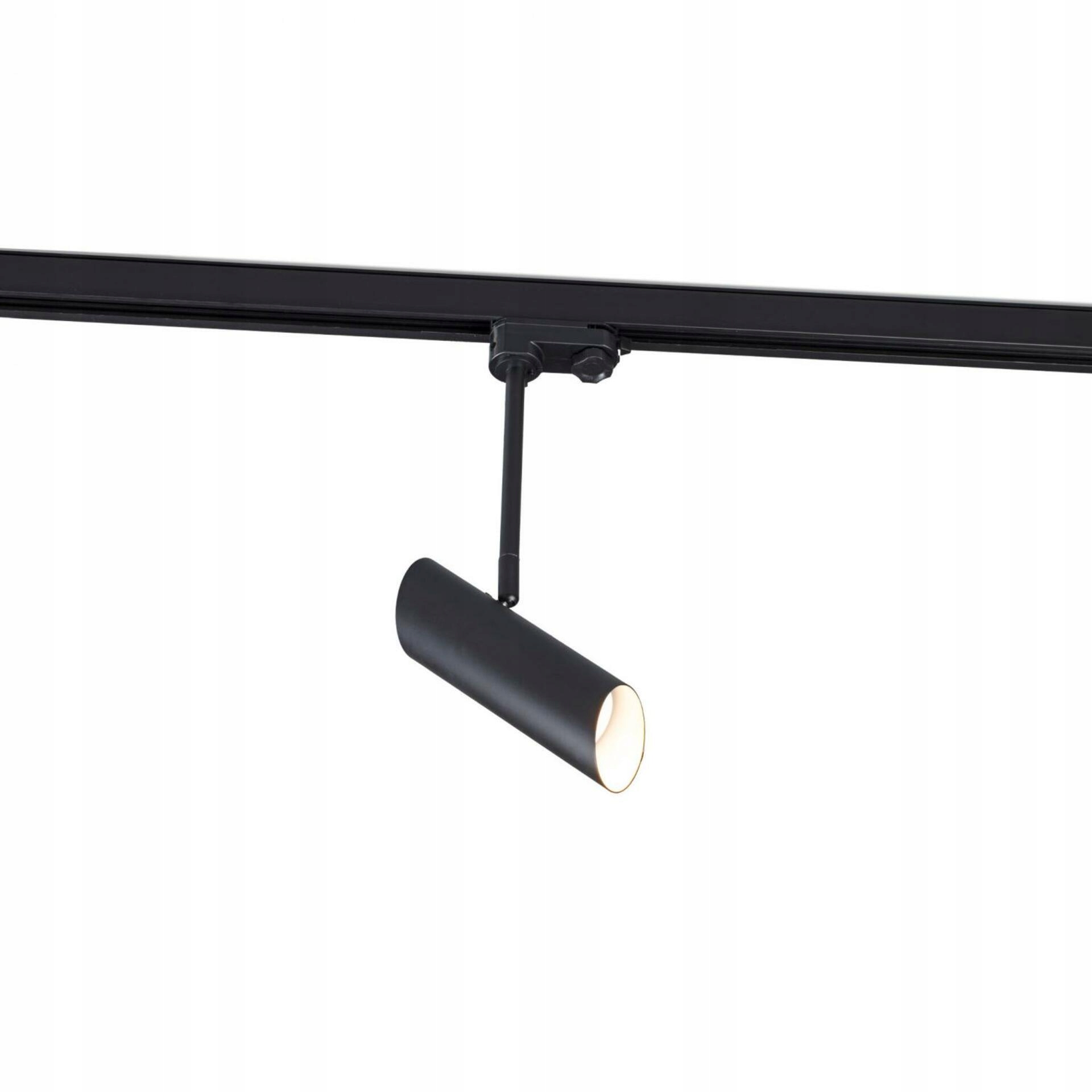 Faro Link čierne svietidlo pre 3fázovú lištu, otočné, GU10, 8W, IP20