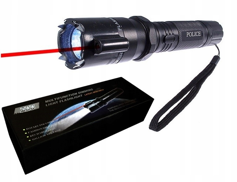Latarka Led Policyjna Cree Laser Led