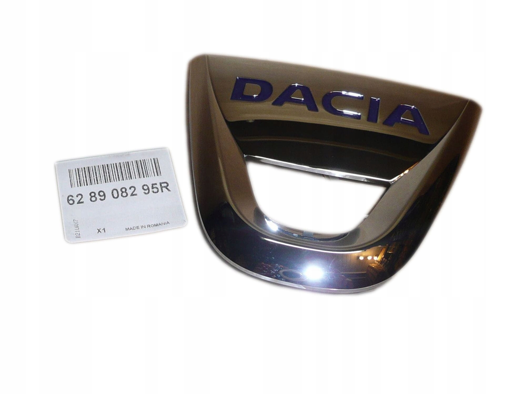 628908295R - ЕМБЛЕМА DACIA SANDERO II LOGAN II СПЕРЕДУ ОРИГІНАЛ