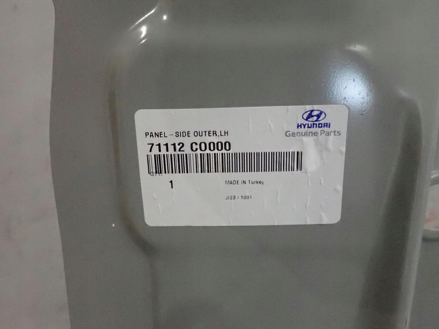side left threshold pillar HYUNDAI I20 III N 2020- 71112-CO000