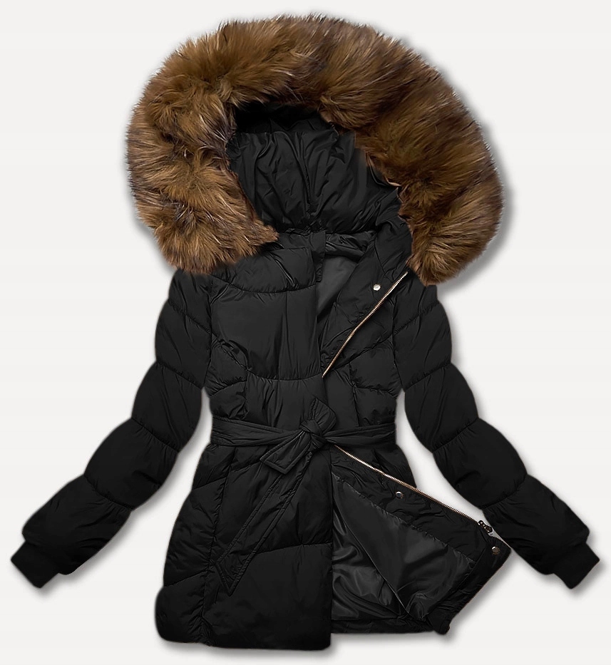 Lehká Dámská Bunda 5M3238 Černá M (38)