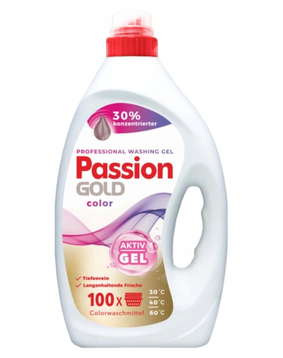 

Żel do prania kolorowych tkanin Passion Gold 4L