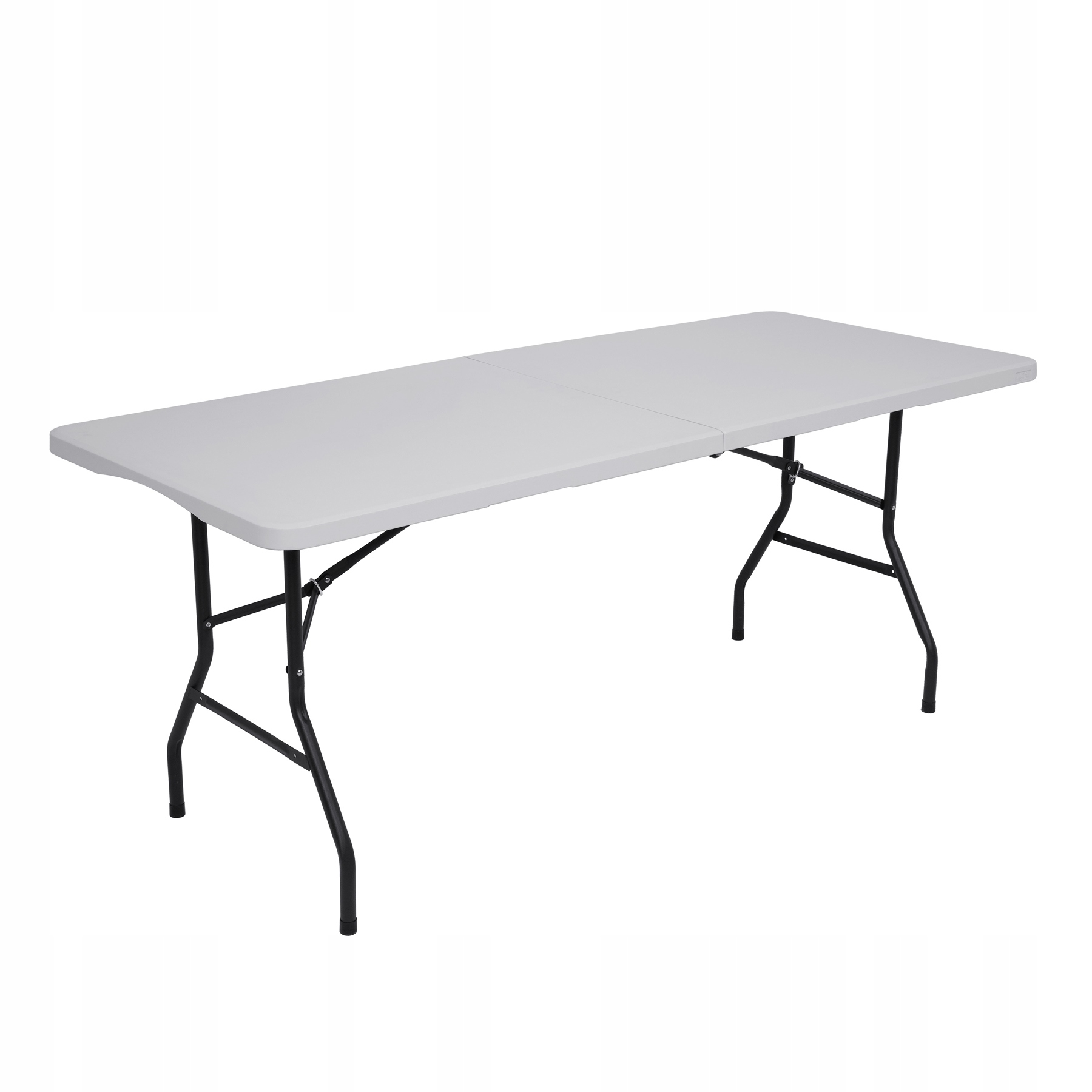 Rozkládací zahradní turistický stůl 180 x 74 cm Nils Camp NC1618 Bílý