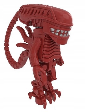 

klocki figurka Alien Obcy czerwony kompatybilne
