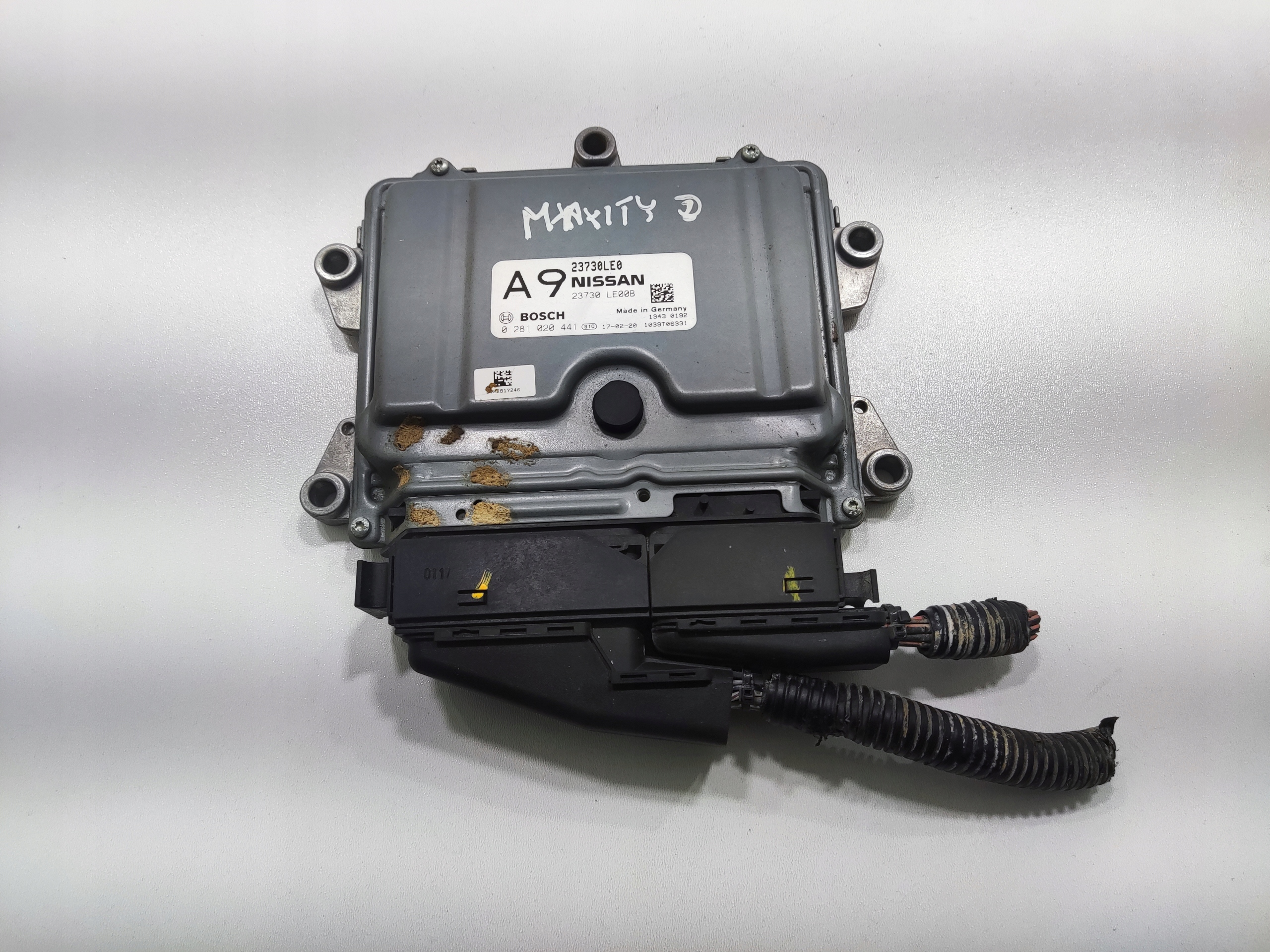 computer RENAULT MAXITY CABSTAR 3.0 DCI 23730LE00B 23730LE0 0281020441 15