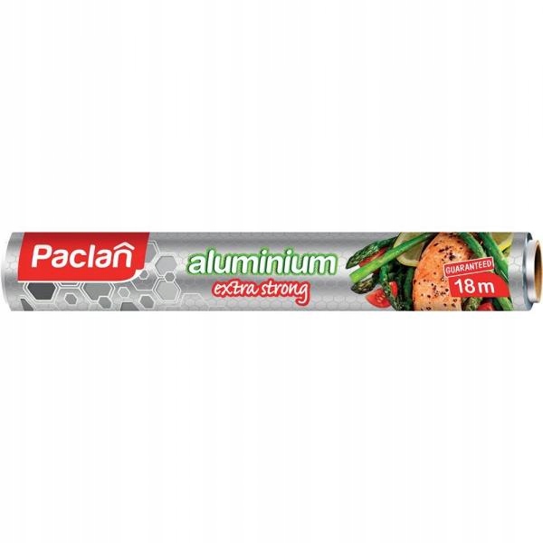 

Paclan Folia aluminiowa 18m Gruba tłoczona
