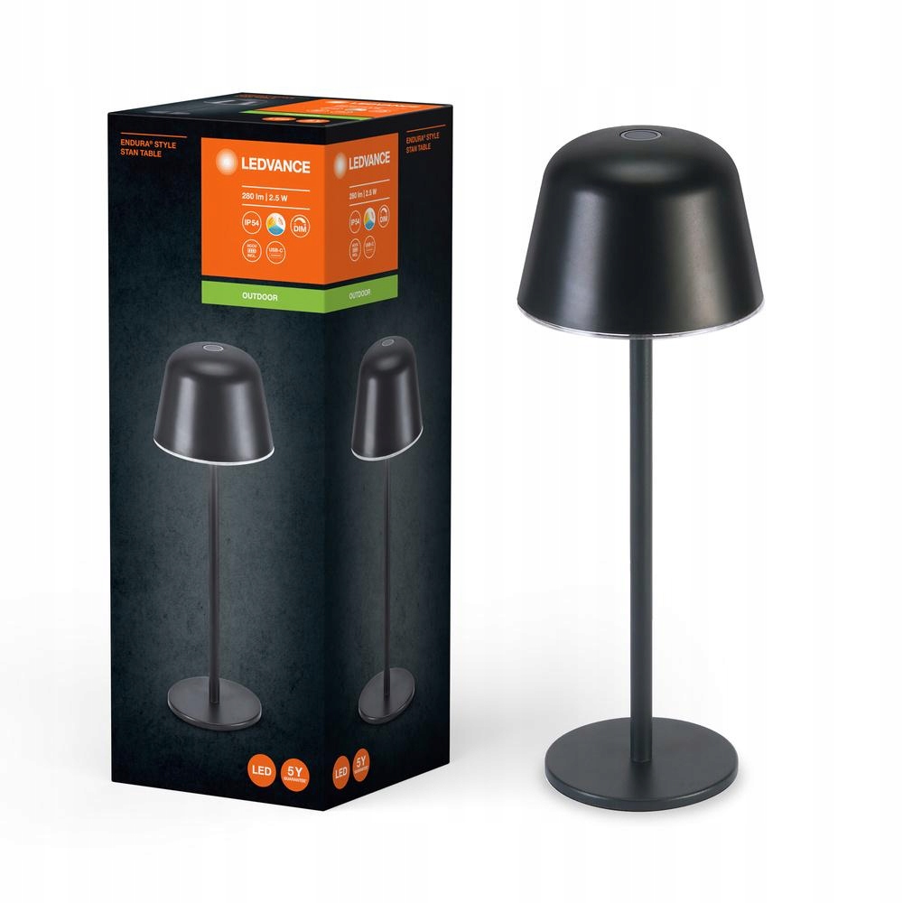 Vonkajšia stolová Led lampa akumulátorová 2.5W 200lm IP54 Endura Ledvance