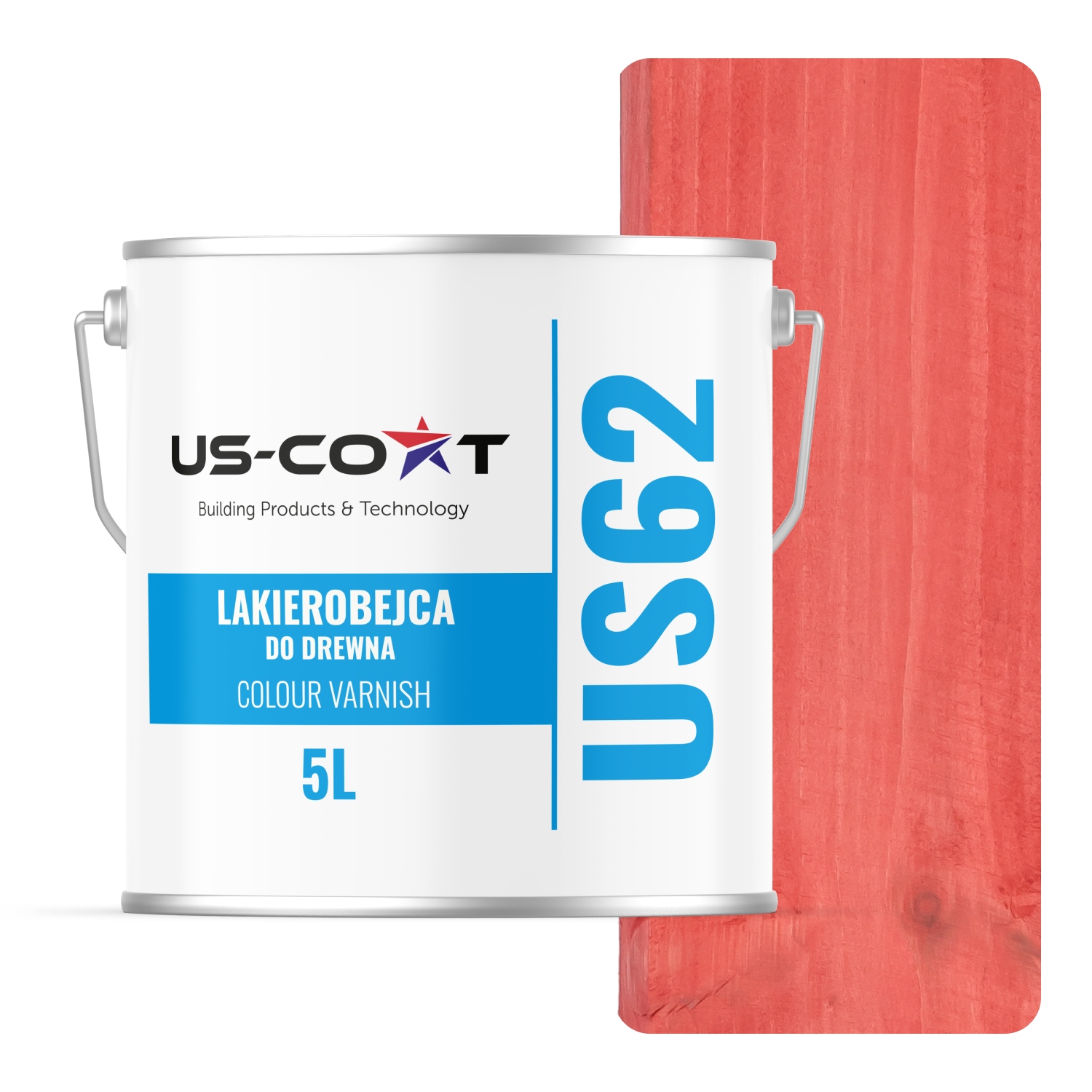 Lakovač Na Dřevo 3V1 Extra Lazura Barva Růžová Satén 5L Ochranný Uv