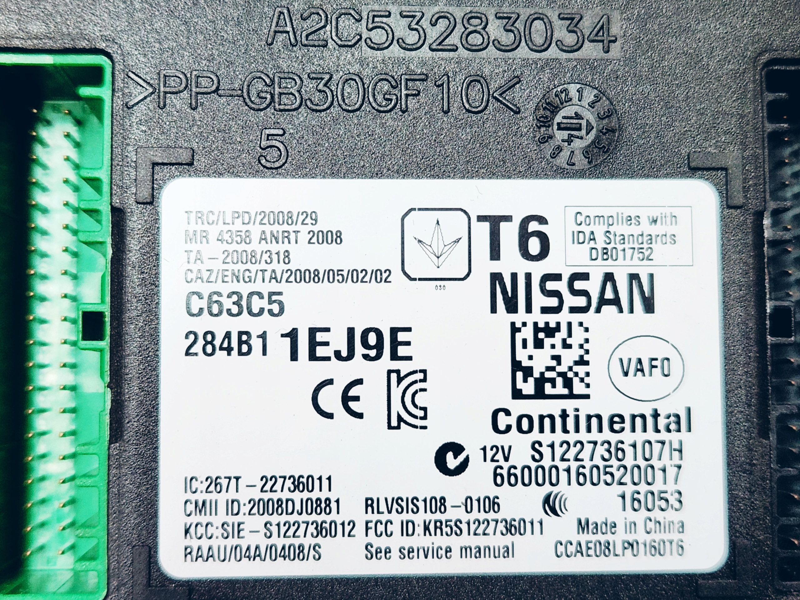 module control unit computer BCM NISSAN 370Z NISMO 2015+ USA OE