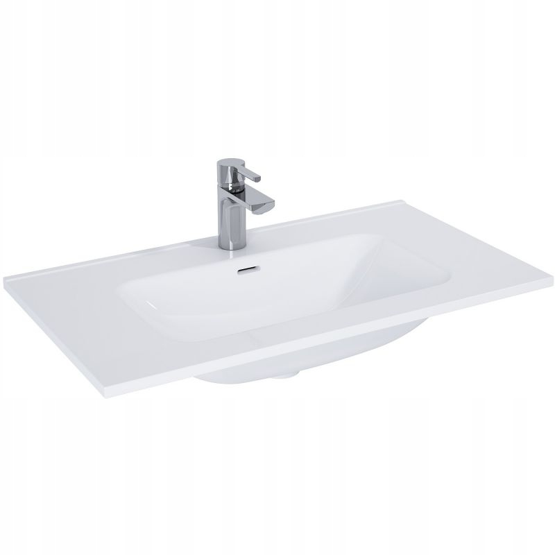Umywalka Meblowa prostokątna Elita Skappa 46,6 cm biały RE040803068060