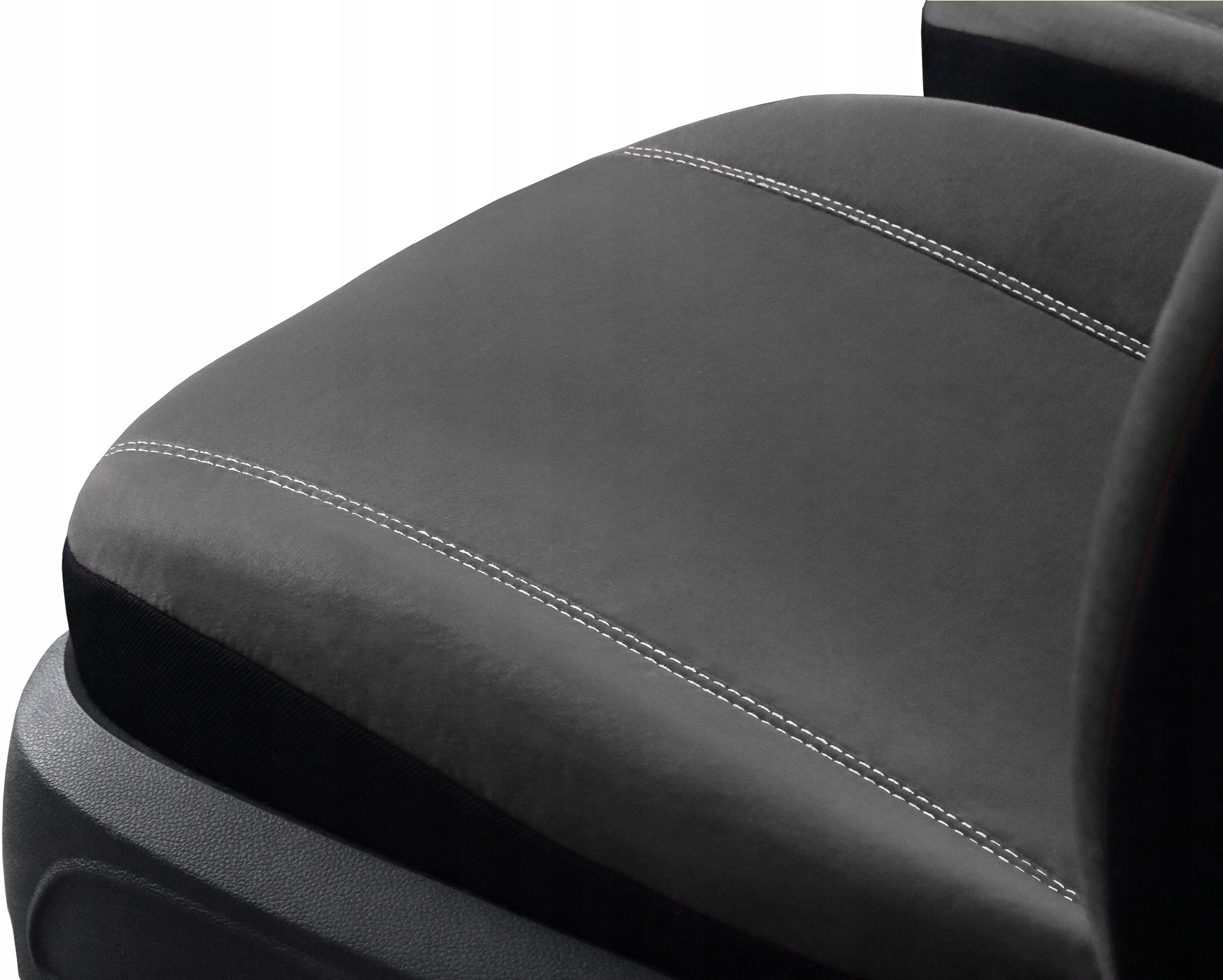 POKROWCE MIAROWE ALICANTE SAMOCHODOWE KOMPLET NA FOTELE do FIAT PUNTO 2012 Model Comfort