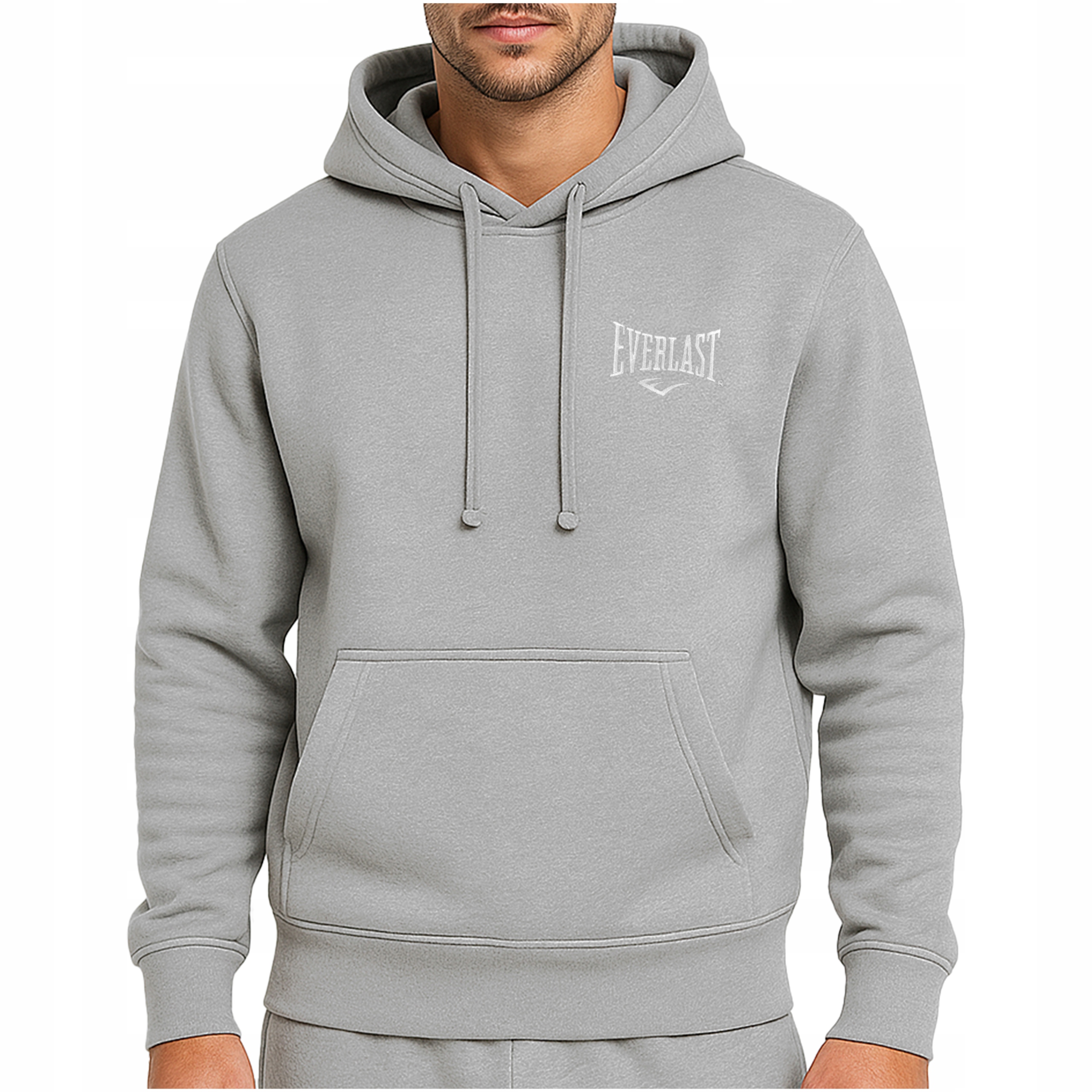 Everlast Bluza Męska Dresowa Bawełna Dres Sportowy Logo Rozmiar XXL