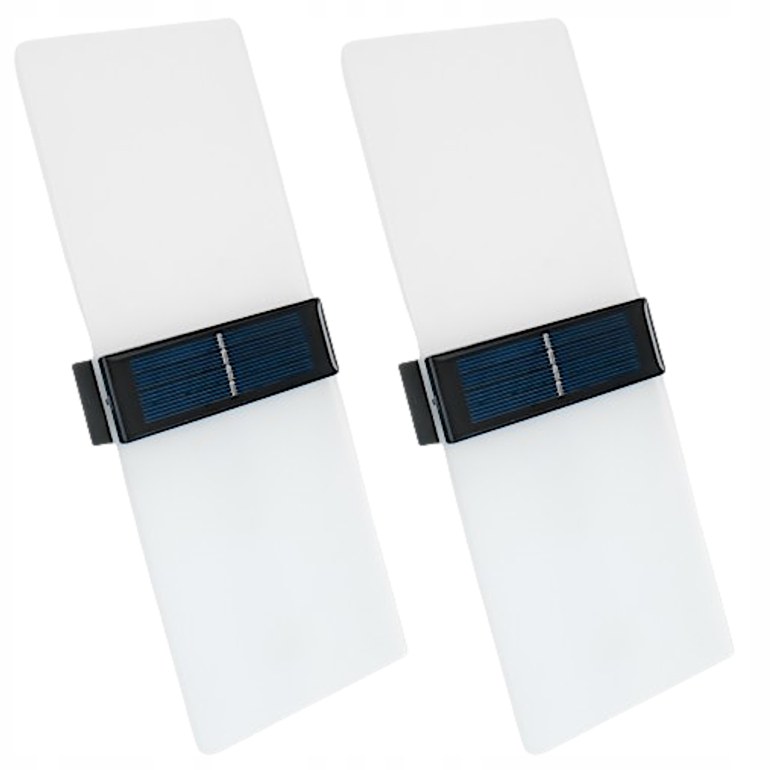 2x Solární svítidlo Solární lampa Akryl Led Venkovní vodotěsný senzor