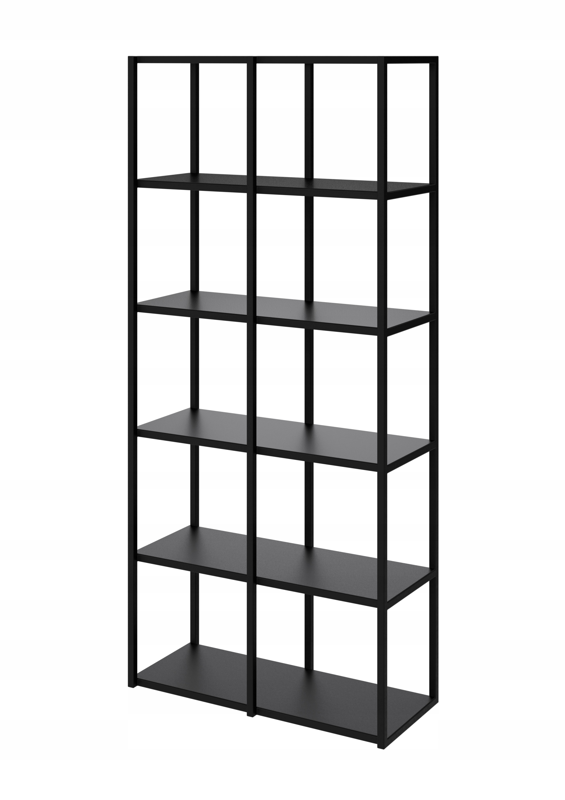 Regál Steel Box 177x80 Loft knihy a pořadače