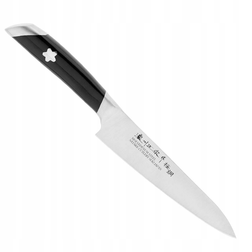 Satake Sakura Japonský ostrý kuchynský nôž šéfkuchára 56 Hrc 18 cm