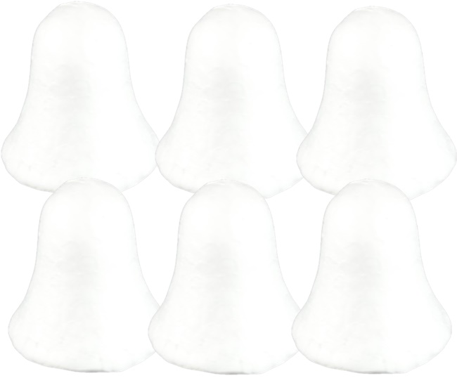 dzwonki styropianowe 5cm   6szt. | AS-584Z — 2