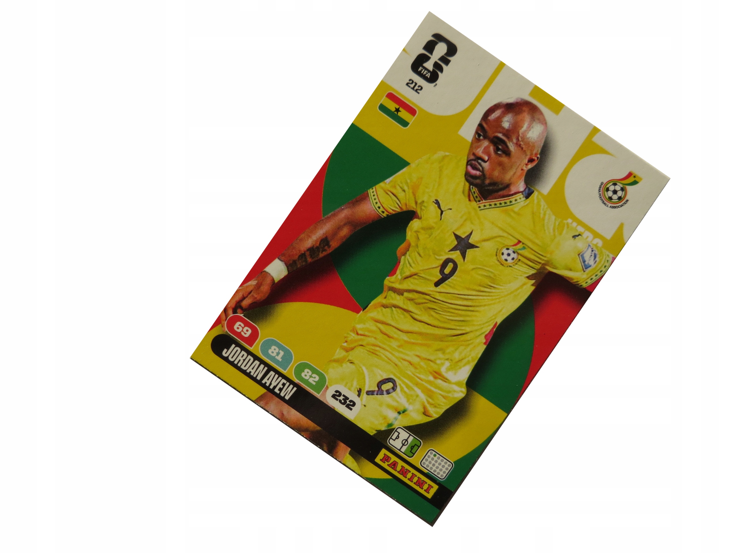 Panini Fifa World Cup 2026 Karta Piłkarska Hero 212 Jordan Ayew Ghana