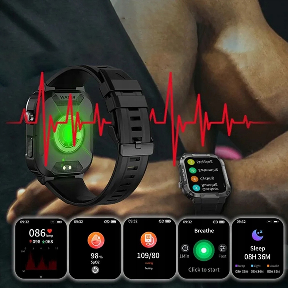 ZEGAREK SMARTWATCH MK66 DAMSKI MESKI SMARTLOCZ ZEGAREK SPORTOWY Model inny