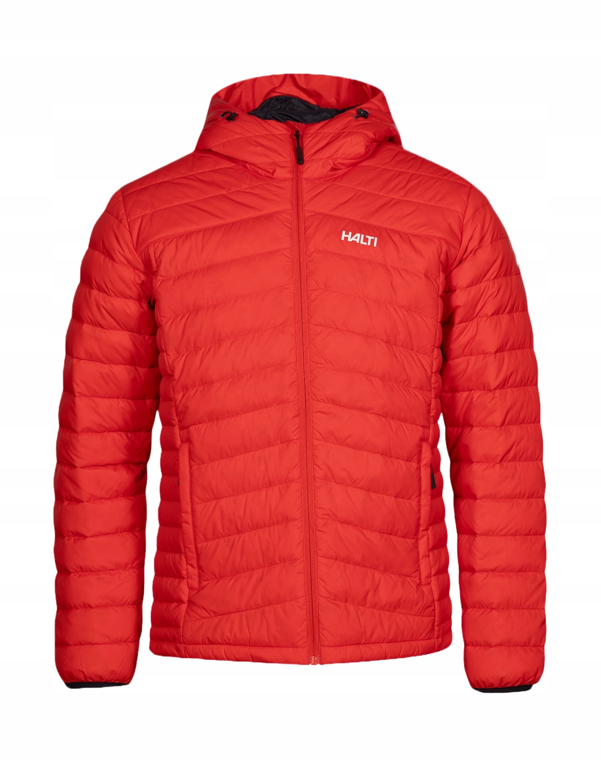 Lehká pánská péřová bunda Halti Huippu Puch Natural Teplá červená XXL