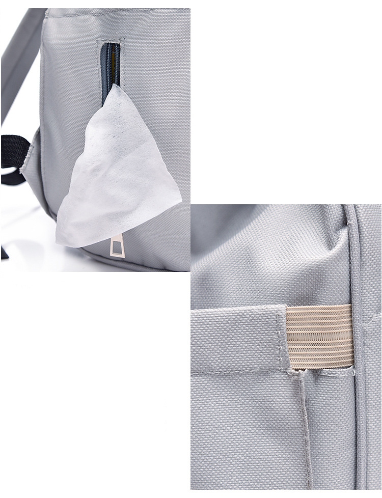 TORBA DO WÓZKA PLECAK ORGANIZER DLA MAMY TATY 3w1 Szerokość (dłuższy bok) 26 cm