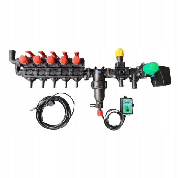 ZESTAW01 - 5-секционный сплиттер Arag + панель On / Off Arag