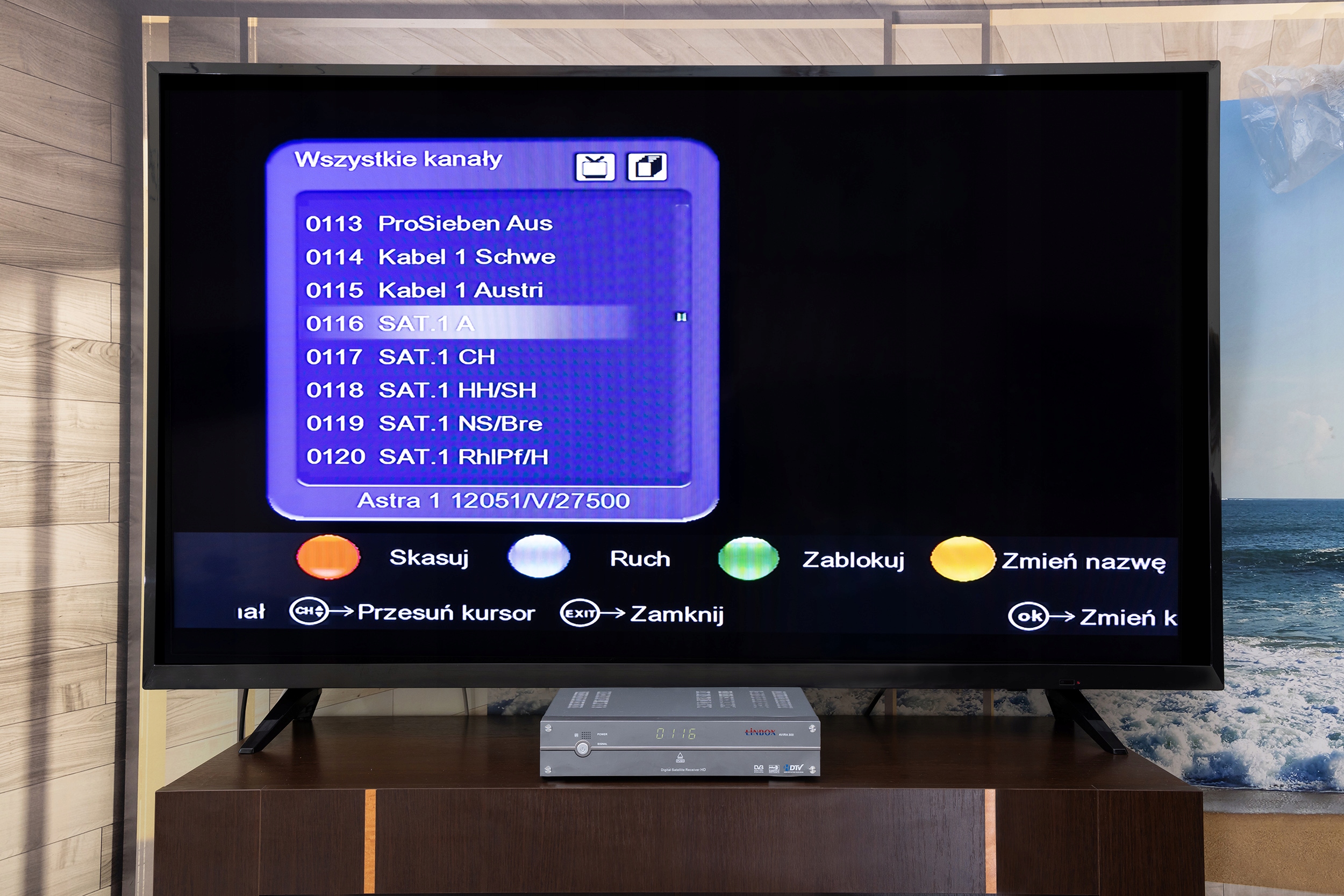 TUNER DVB-S2 HD ASTRA NIEMIECKIE FTA - LISTA 2023 Złącza Audio OUT HDMI RJ-45 RS-232 SCART (Euro) USB