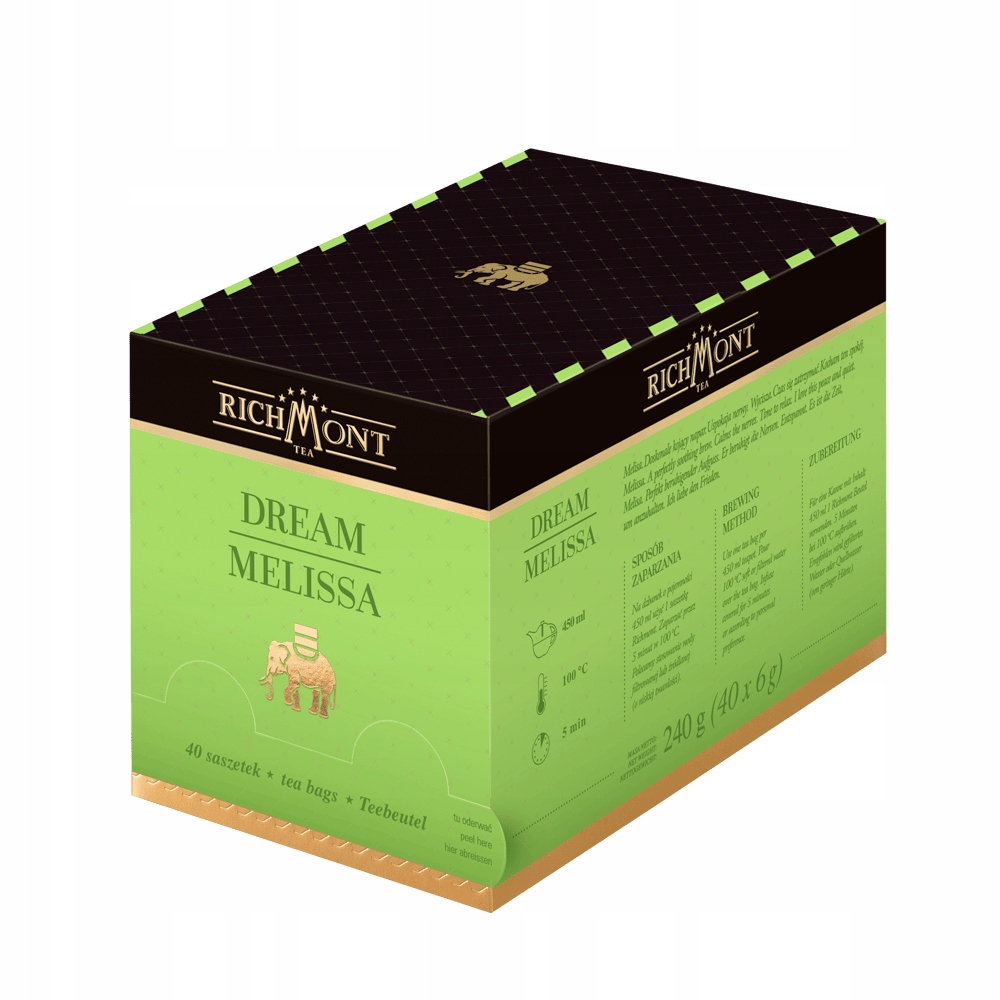 Herbata Ziołowa Richmont Dream Melissa 40 Saszetek