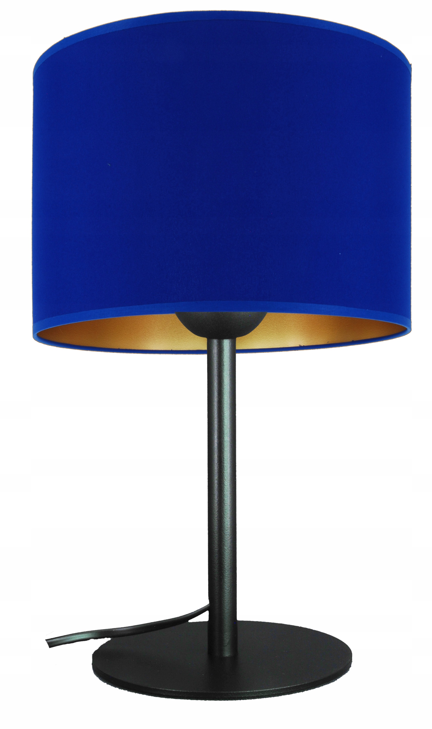 Moderní noční lampa s modrým stínítkem 20 cm, obývací pokoj, Led Novinka