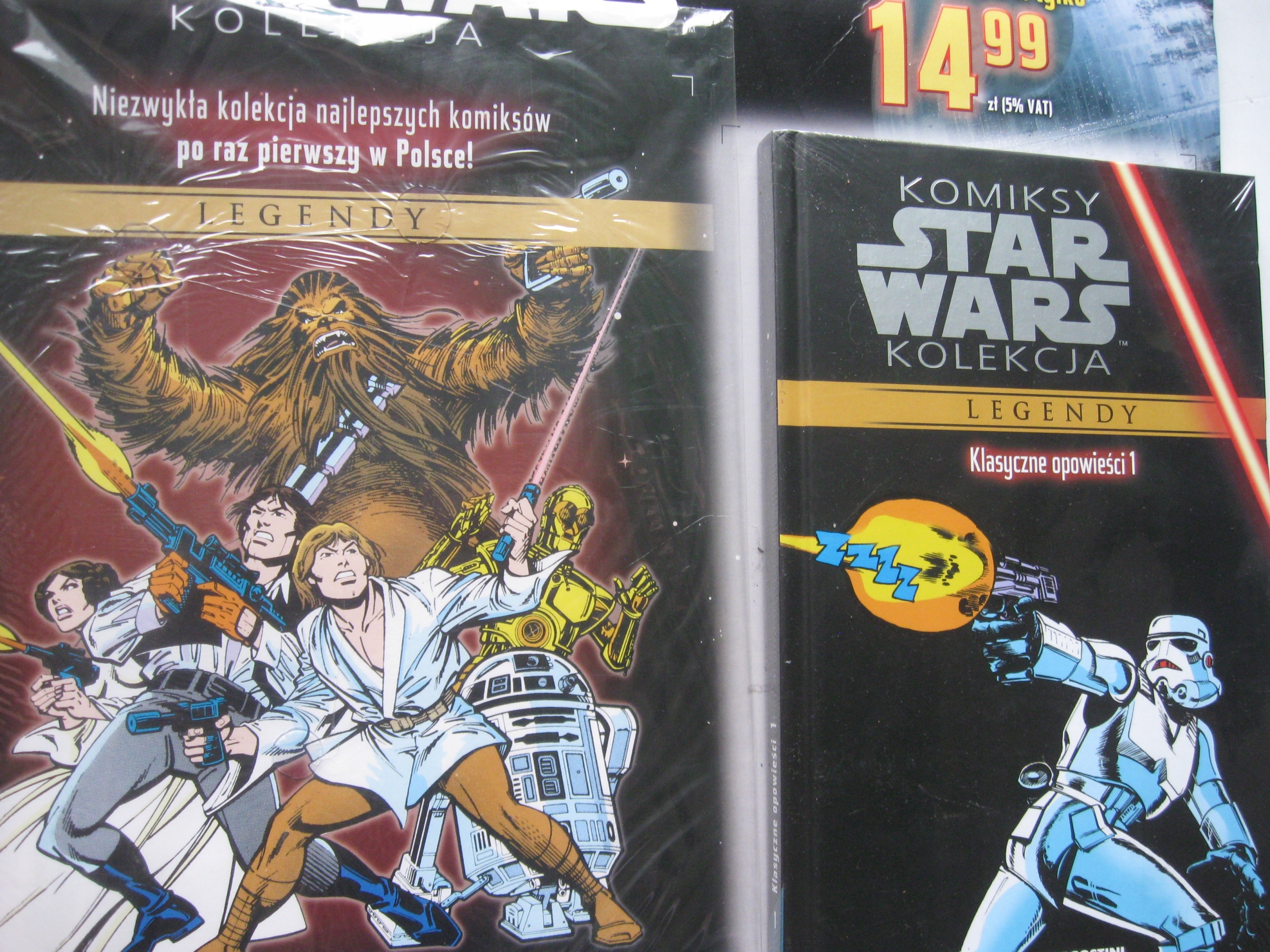 STAR WARS Legendy TOM 1, 2, 3, 4, 5, 6 + PLAKAT Język publikacji polski