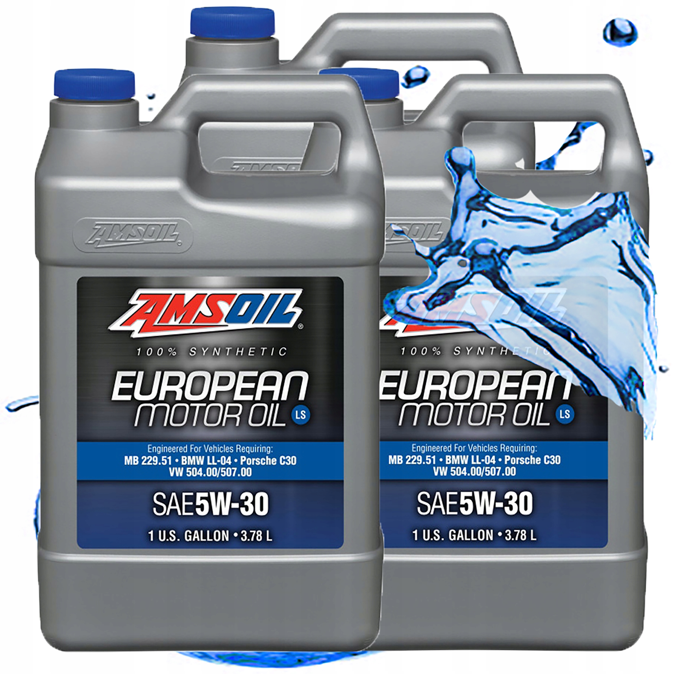 Syntetický Motorový Olej Amsoil 5V30 European Motor Oil Low Saps Ael 11,3