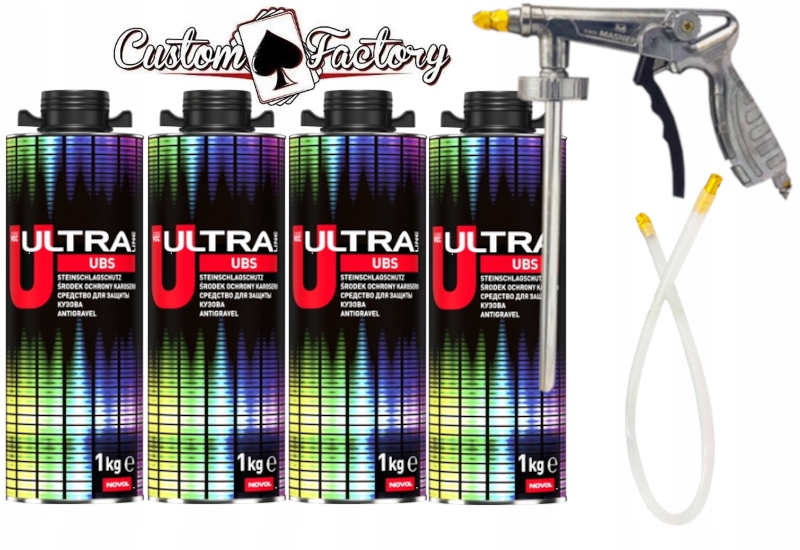 NOVOL АГЕНТ ЗАЩИТЫ КУЗОВА ЯГНЕНКА + ПИСТОЛЕТ