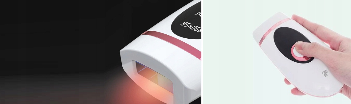 DEPILATOR LASEROWY MOCNY BEZBOLESNY BIKINI NOGI INFACE ROSE - NA PREZENT EAN (GTIN) 6971308400561